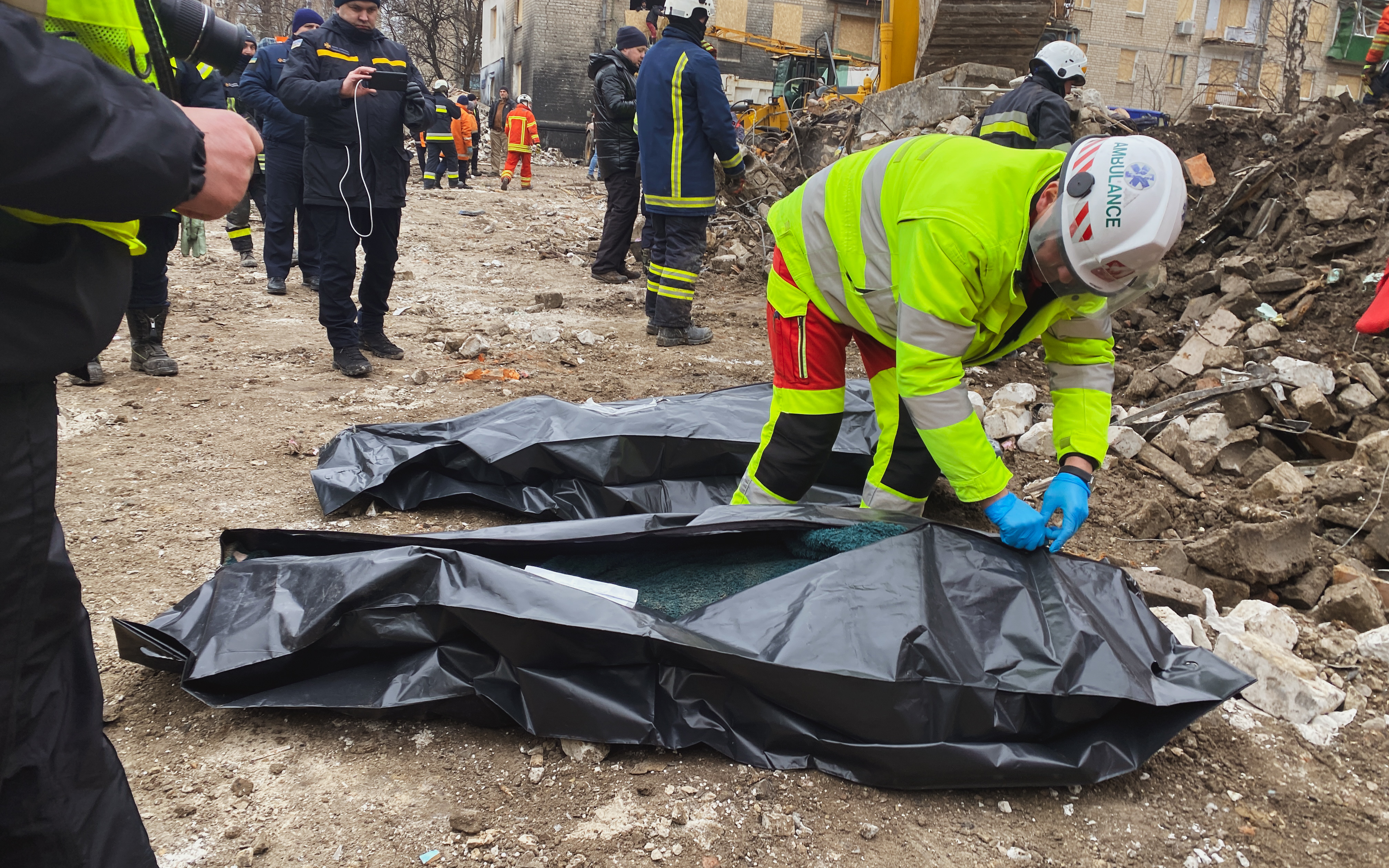 Зображення до:  У Харкові зросла кількість загиблих від удару по місту 23 січня