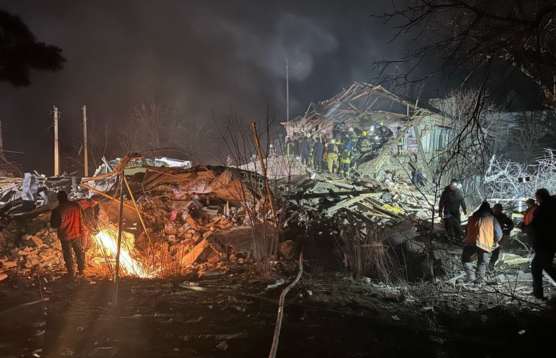 Зображення до:  У Великому Бурлуку є загиблі від російського ракетного удару