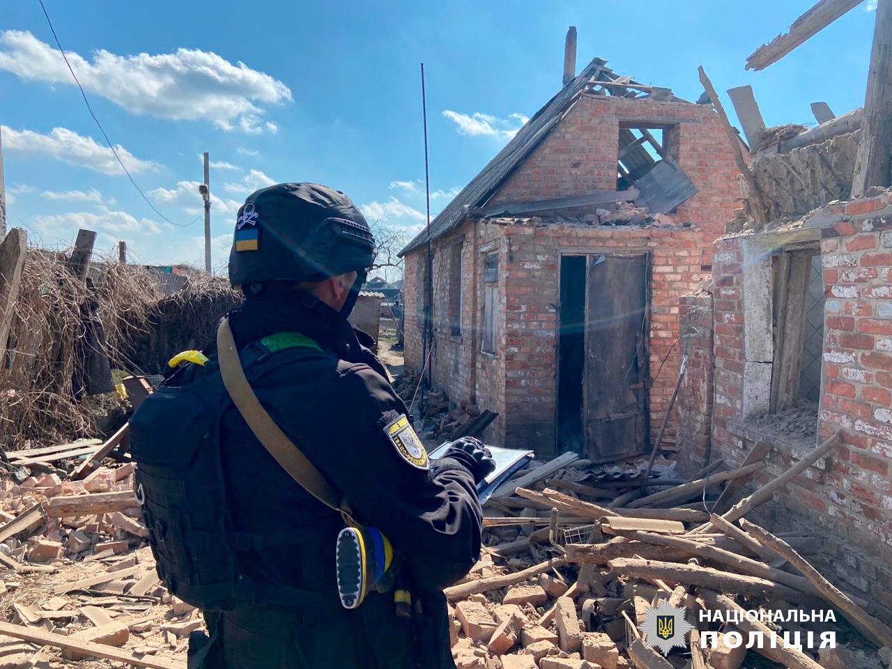 Зображення до:  Унаслідок російського обстрілу Вовчанська постраждали двоє людей