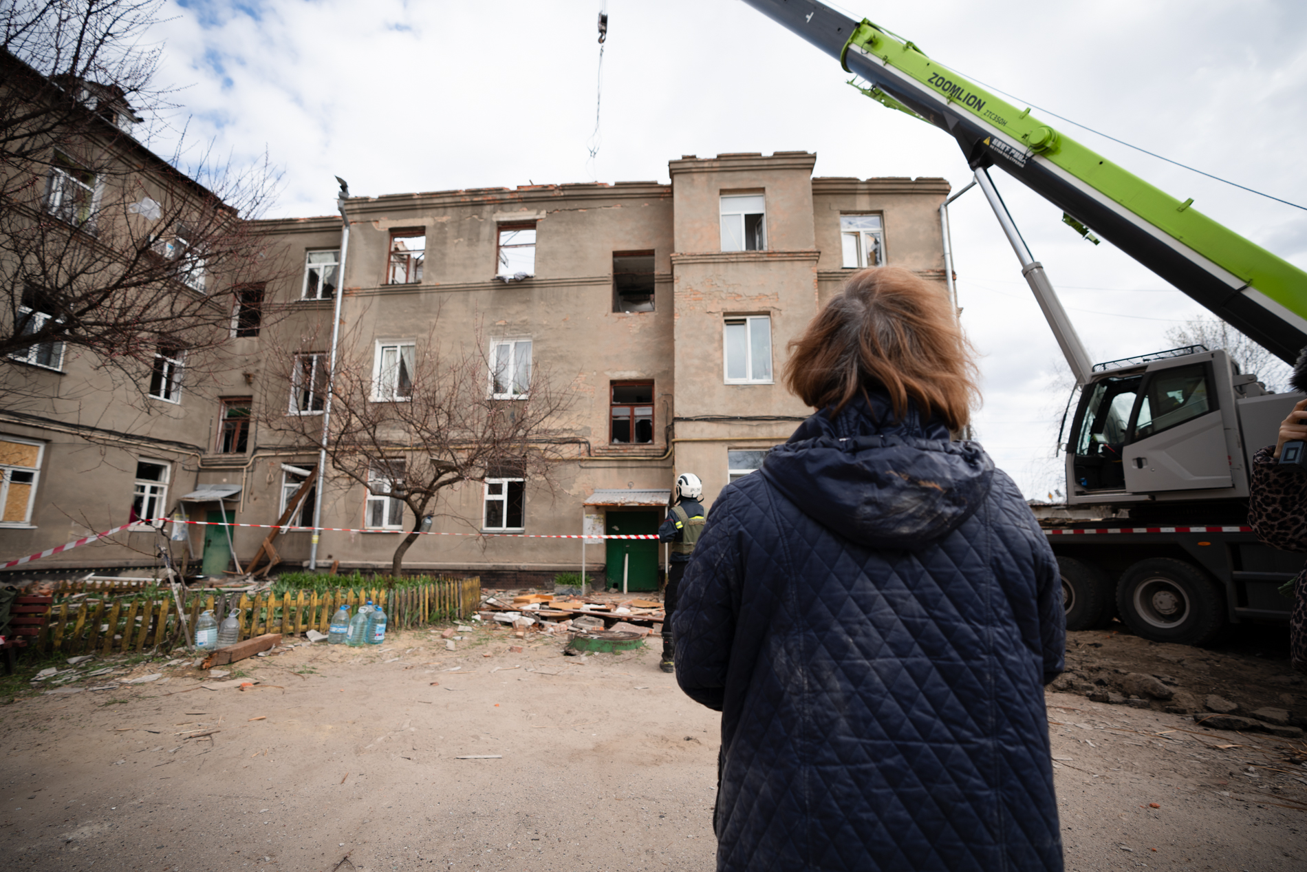 Зображення до посту: Атака «шахедів»: російська армія вбила трьох рятувальників у Харкові — відео