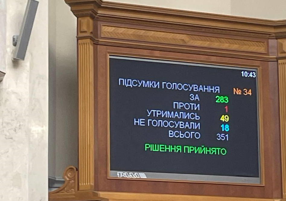 Зображення до посту: Верховна Рада ухвалила закон про мобілізацію