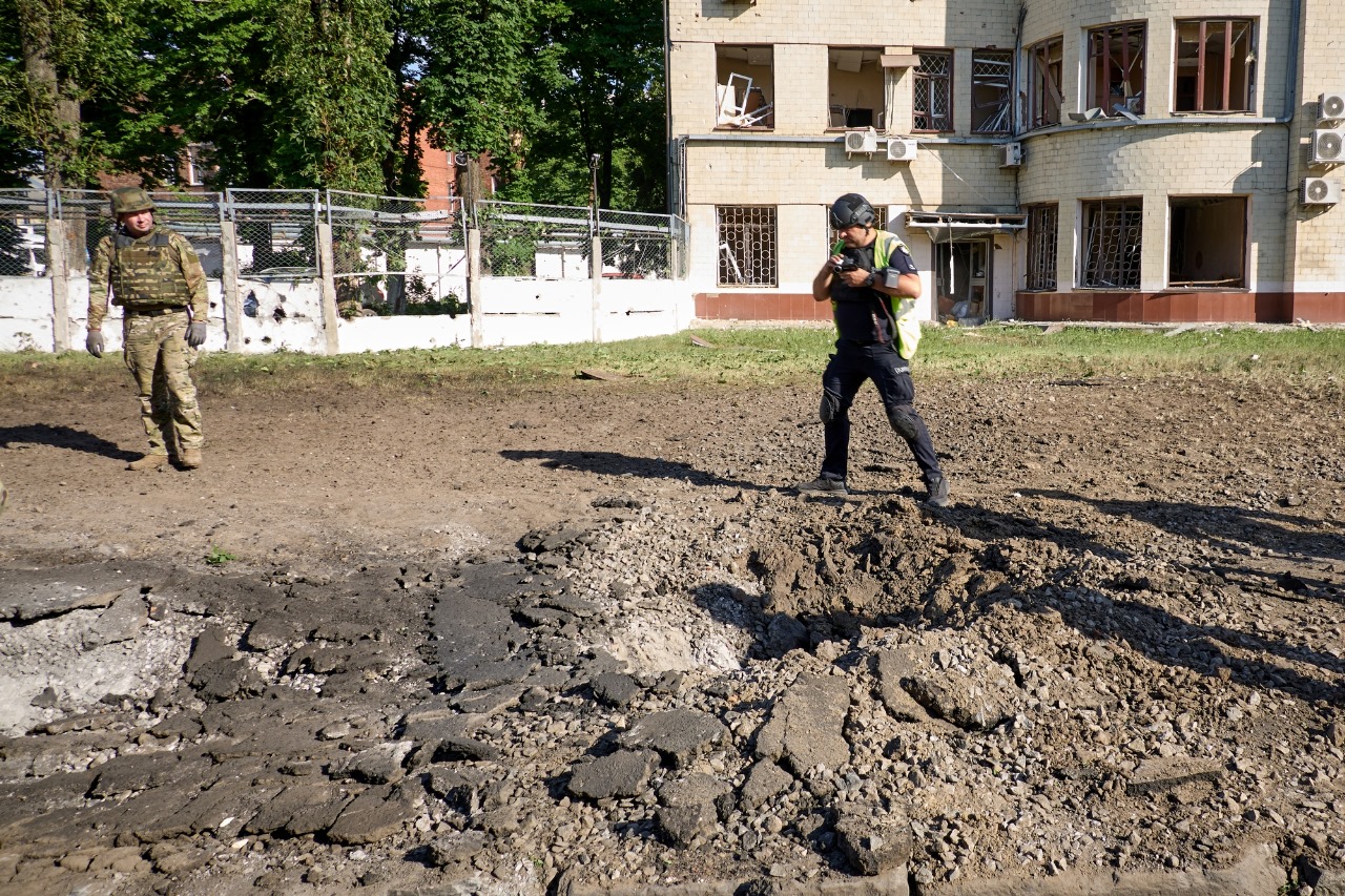 Зображення до:  Російський удар по Харкову 27 травня пошкодив два підприємства: фото