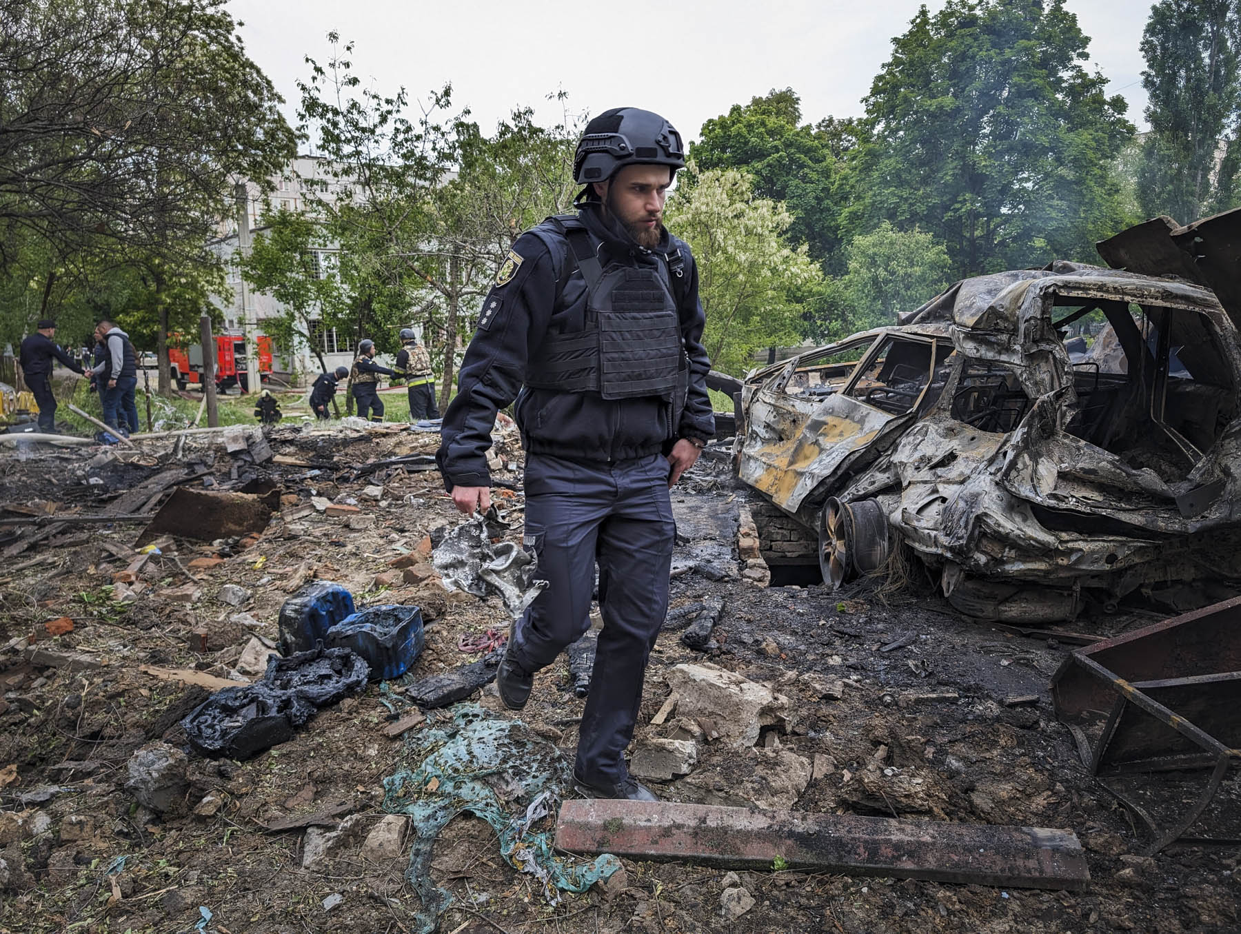 Зображення до:  Наслідки російського удару по Олексіївці 14 травня: фото