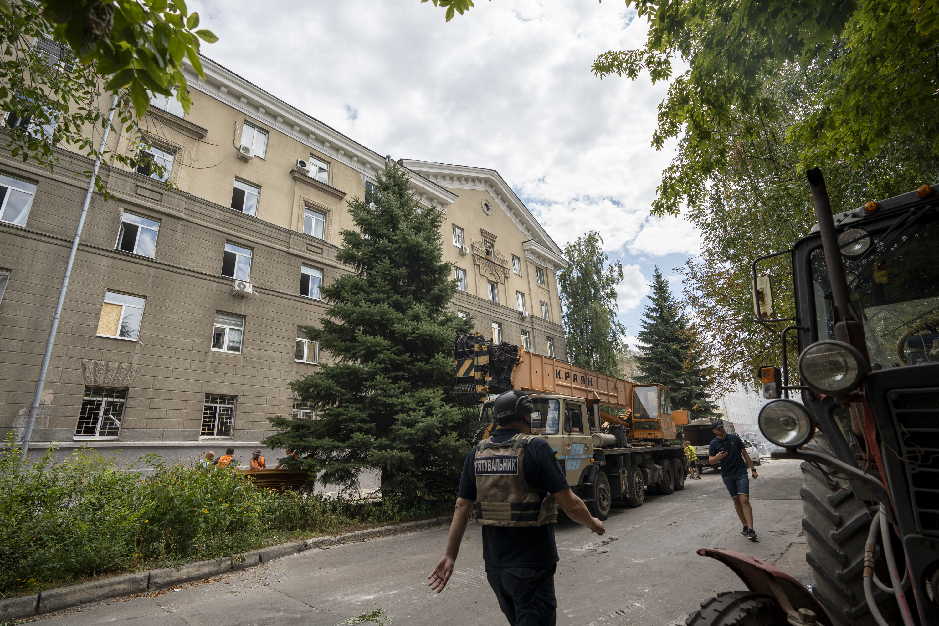 Зображення до:  Зеленський повідомив про загиблого внаслідок удару по Харкову 6 серпня