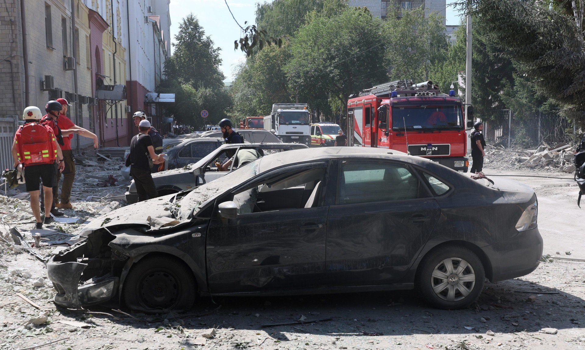 Зображення до посту: Обстріл Харкова 6 серпня: у лікарнях залишаються троє поранених