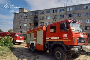 Зображення до посту: У гуртожитку в Змієві під час пожежі загинула 17-річна дівчина