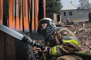 Зображення до посту: «Вітер піднявся — і до нас дійшло»: жителька Студенка — про лісову пожежу