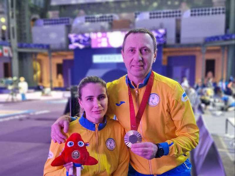 Зображення до:  Харківська фехтувальниця виборола «бронзу» Паралімпіади-2024