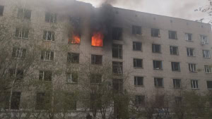 Зображення до посту: Четверо людей поранені внаслідок обстрілів Куп’янщини, загорівся храм