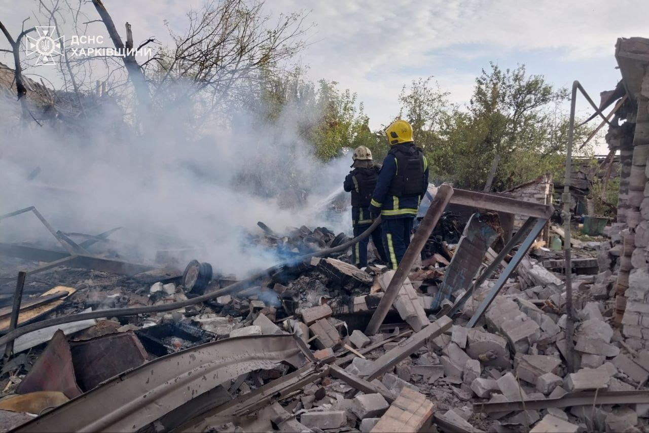 Зображення до:  Російська армія обстріляла село на Ізюмщині: загинув чоловік, ще один постраждав