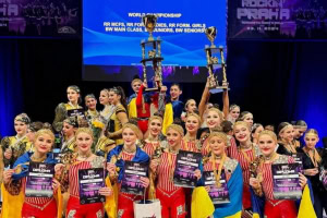 Зображення до посту: Харків’янки здобули «золото» чемпіонату світу з акробатичного рок-н-ролу в Чехії