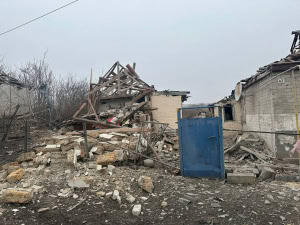 Зображення до посту: У Куп’янській громаді від обстрілів пошкоджені будинки, поранена жінка