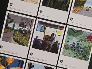 Зображення до посту: «Укрпошта» випустила серію марок на честь бригади «Хартія»