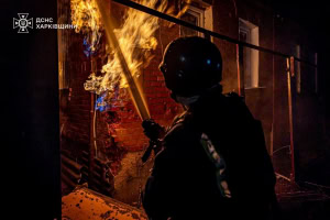 Зображення до посту: «Шахеди» атакували Харків: є влучання у будинки