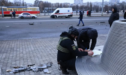 дрон молнія харків 16 січня обстріл безпілотник швидка поліція