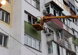 Зображення до посту: У грудні російські обстріли пошкодили 115 будинків у Харкові