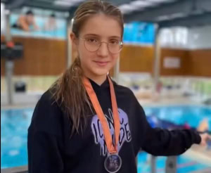 Зображення до посту: Харків’янка Варвара Канашевич виборола бронзу на міжнародних змаганнях зі стрибків у воду