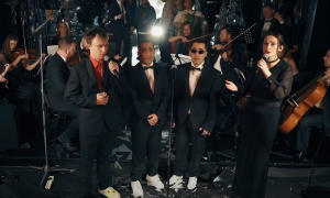 Зображення до посту: «Курган&Agregat» у новорічну ніч заспівав дуетом з «Go A»