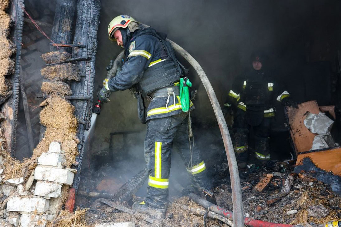 Зображення до:  Харків після обстрілу 1 лютого: фото