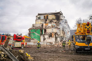 Зображення до посту: Обстріл Полтави 1 лютого: під завалами загинуло подружжя, яке познайомилося в Харкові