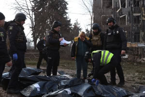 Зображення до посту: Російський удар по Ізюму вбив вагітну та її сестру