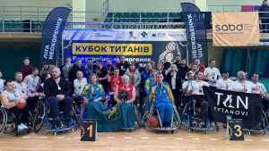 Зображення до посту: Харківські баскетболісти на кріслах колісних виграли національний турнір