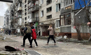 Зображення до посту: Ракетний удар по центру Сум: поранені 65 людей, 14 з них — діти