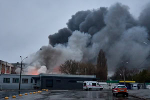 Зображення до посту: У Київському районі Харкова зафіксували п’ять влучань «шахедів» — міськрада