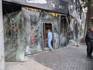 Зображення до посту: Терехов назвав кількість пошкоджених будинків під час обстрілу 29 березня