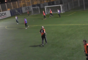 Зображення до посту: Один з дронів у Харкові впав біля футбольного поля: момент удару потрапив на відео