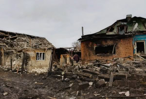 Зображення до посту: У Козачій Лопані від авіаудару поранено цивільного