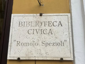 Зображення до посту: Книгу про Шевченка зі зруйнованого ліцею в Лозовій виставили в бібліотеці в Італії: фото
