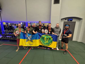 Зображення до посту: Нацгвардійці бригади «Скіф» вибороли п’ять медалей на змаганнях з кросфіту
