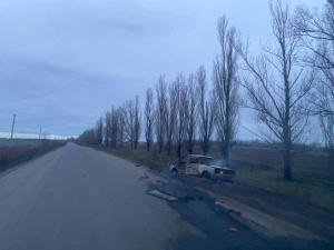 Зображення до посту: Подробиці обстрілу на Куп’янщині: дрон поцілив у машину комунальників, загинула працівниця