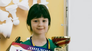 Зображення до посту: Юна шахістка з Харкова здобула «срібло» чемпіонату України