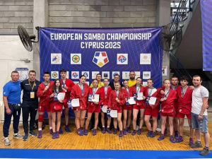 Зображення до посту: Самбісти Харківщини посіли призові місця на чемпіонаті Європи