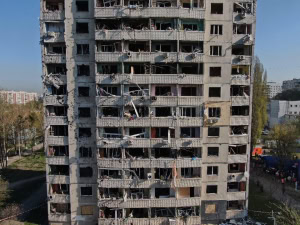 Зображення до посту: У квітні через російські обстріли Харкова пошкоджені понад пів тисячі будівель