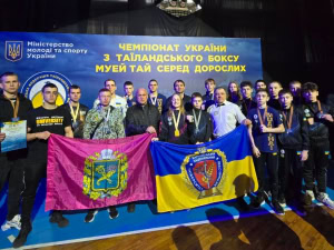 Зображення до посту: Харківські спортсмени вибороли вісім медалей чемпіонату України з муай-тай
