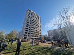 Зображення до посту: Серед поранених від ракетного удару по Харкову — п’ятеро дітей