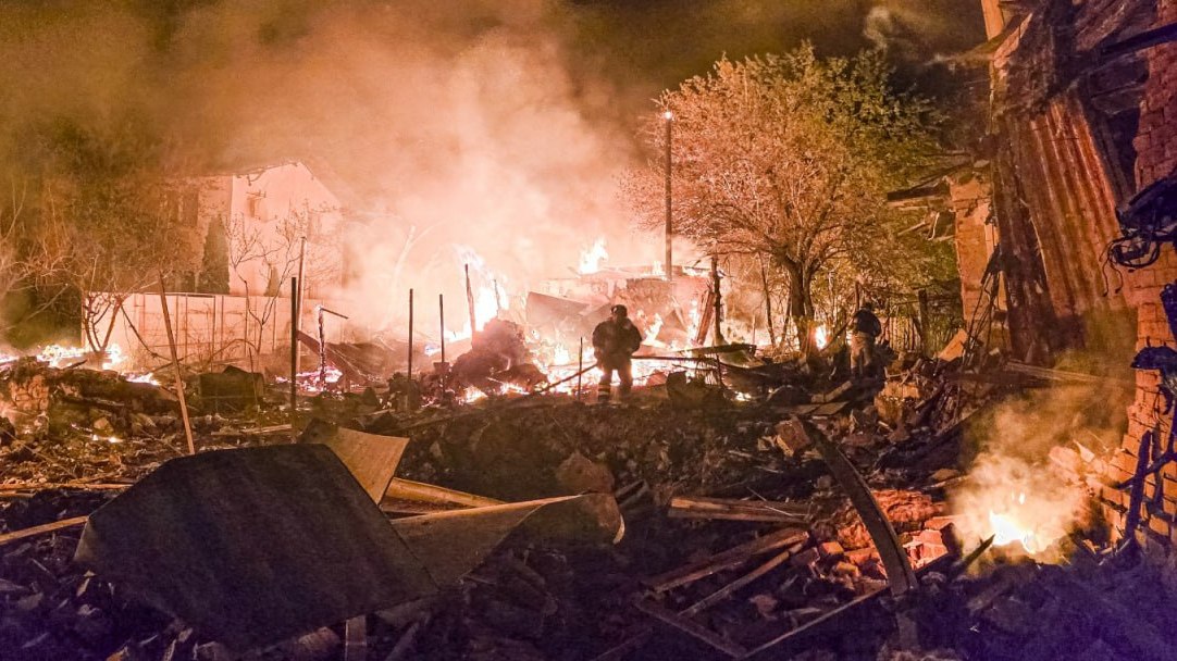 Зображення до:  Дрони атакували п’ять районів Харкова: постраждалих побільшало до 45