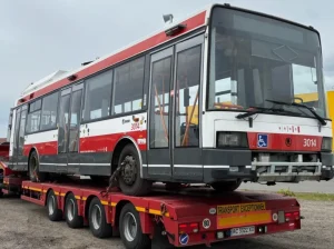 Зображення до посту: До Харкова привезли 14 інклюзивних тролейбусів з Чехії