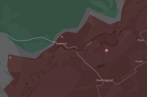 Зображення до посту: Російська армія просунулася у Дворічанській громаді — DeepState