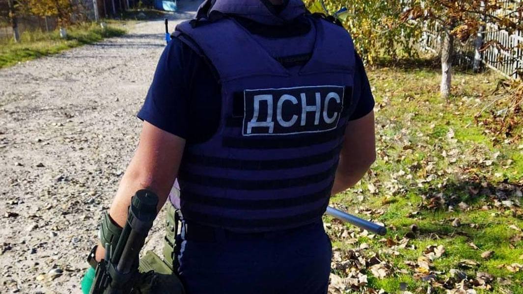 Зображення до:  У селі на Куп’янщині на городі знайшли бомбу, що не розірвалася