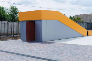 Зображення до посту: У Пісочинській громаді зводять укриття в дитсадку і підземну школу: як тривають роботи