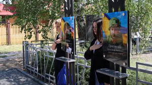 Зображення до посту: У Зміївській громаді відкрили Алею пам’яті героїв-земляків