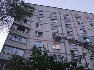 Зображення до посту: Від нічного удару пошкоджені щонайменше 10 будівель у Слобідському районі Харкова — міськрада