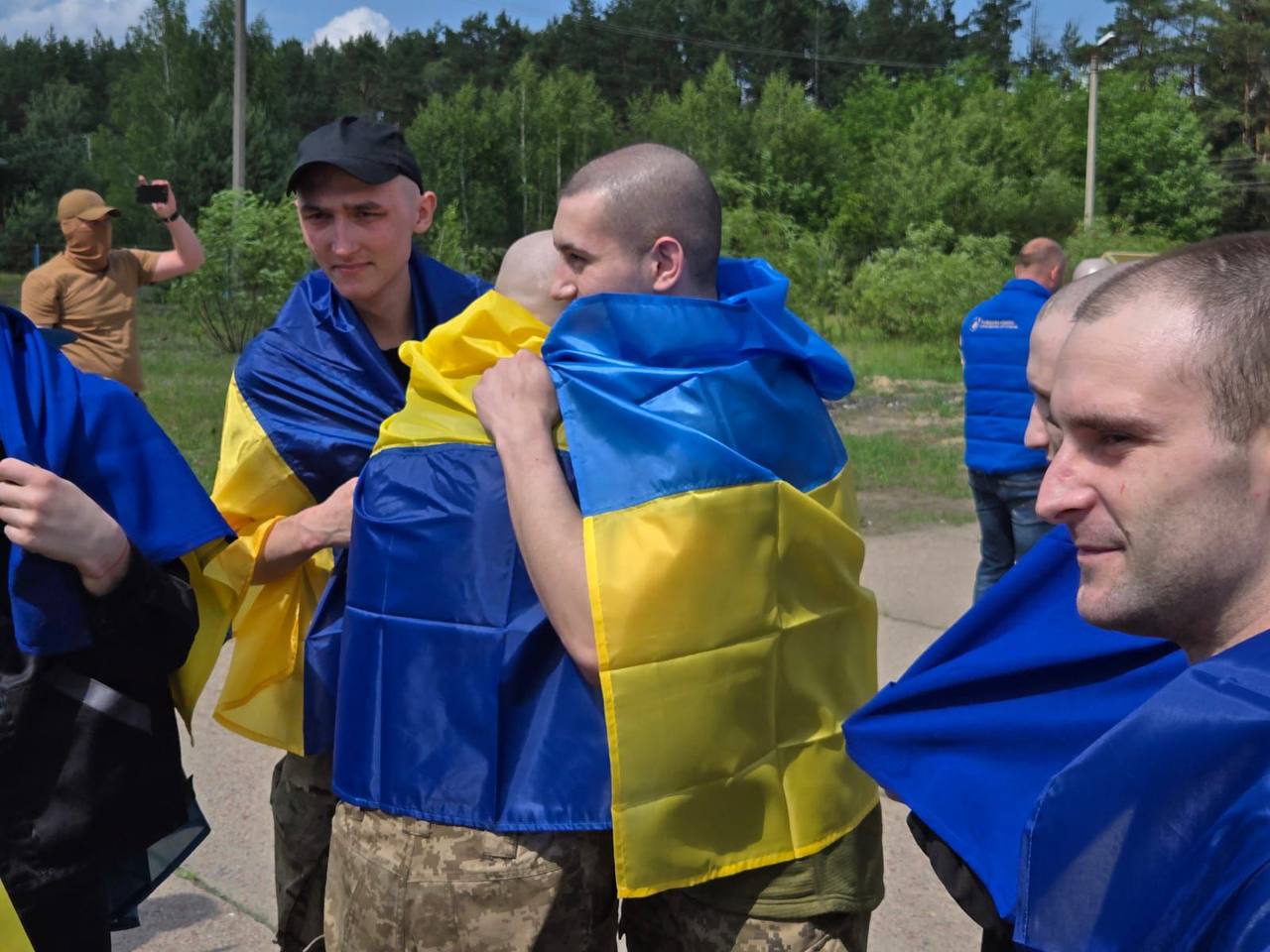 Зображення до:  Під час обміну 9 червня повернувся один воїн з Харківщини