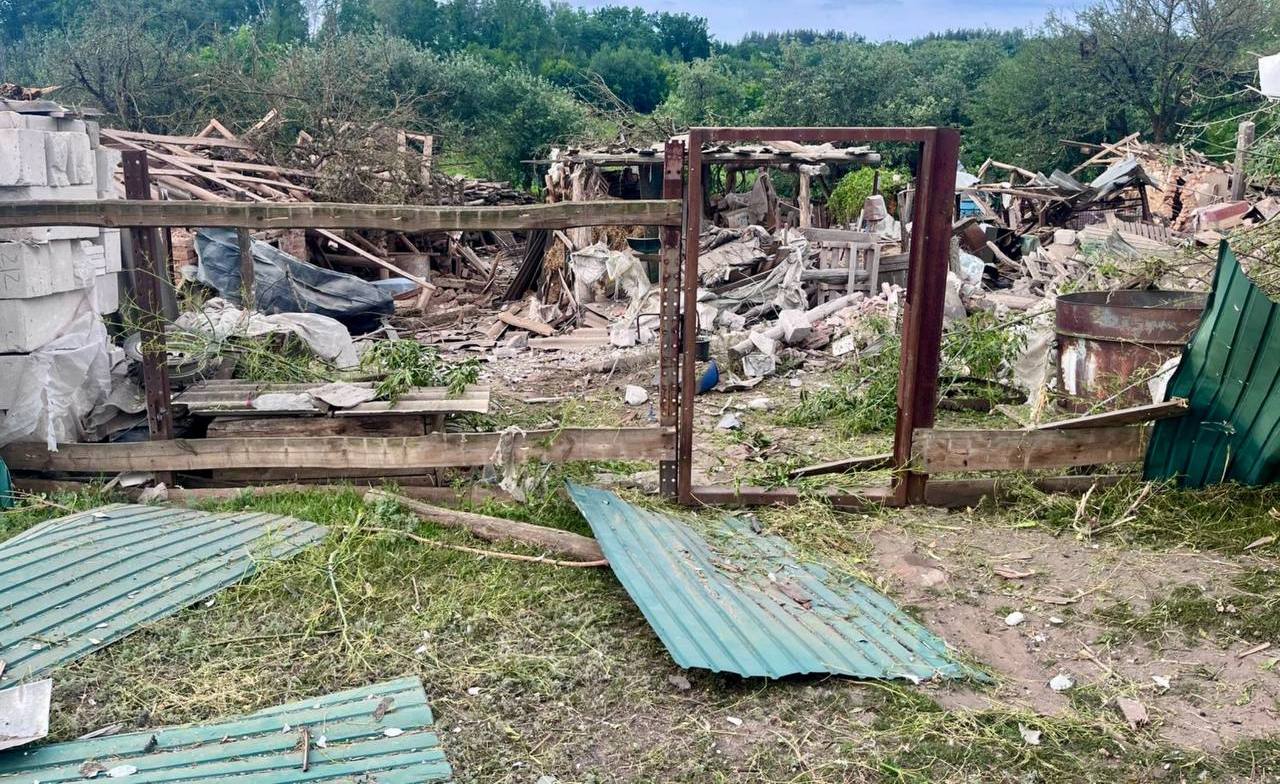 Зображення до:  Від авіаудару по Вільхуватській громаді загинула жінка, її чоловік поранений