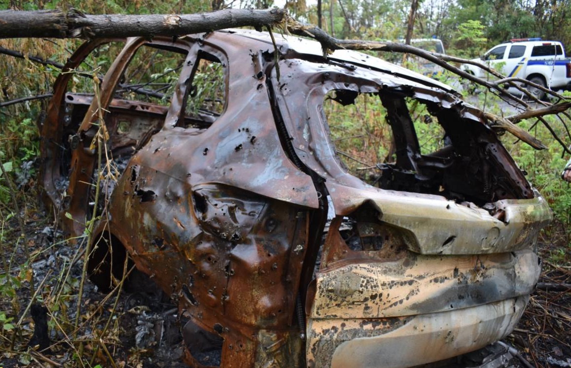 Зображення до:  У Харкові заочно оголосили підозру окупанту, який з кулемета розстріляв родину в авто