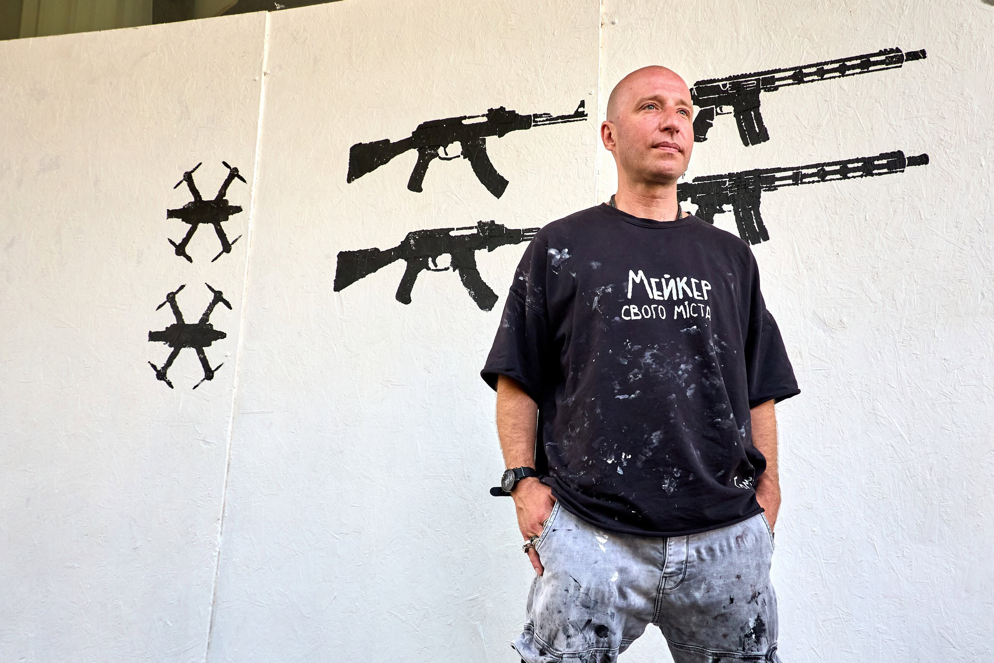 Зображення до:  «Я проти, щоб міська влада ігнорила «Хартію», — художник Гамлет